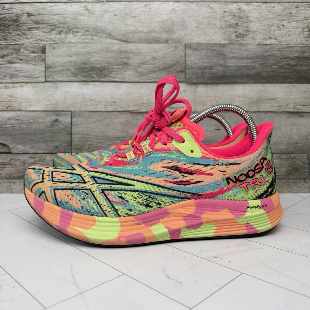 Asics Gel-Noosa Tri 15 Sneakers Womens Size 9.5 Avant Garde Summer Dune 1012B429